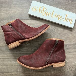 Kork Ease Riley Distressed Ankle Boots NWOT